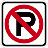 NO PARKING